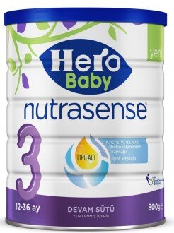 Hero Baby Nutrasense 3 800 gr Devam Sütü kullananlar yorumlar